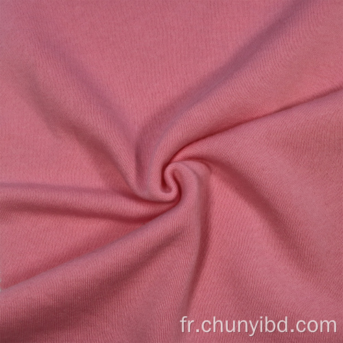 CVC One Side Brossed Terry Fleece tissu